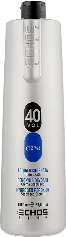 Echosline Крем-окислювач Hydrogen Peroxide Stabilized Cream 40 vol (12%) - фото N3