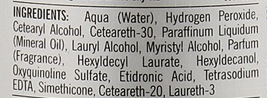 Echosline Крем-окислювач Hydrogen Peroxide Stabilized Cream 40 vol (12%) - фото N5