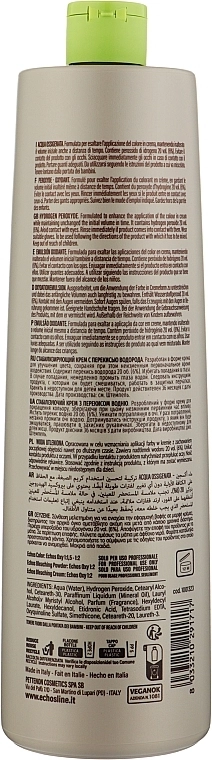 Echosline Крем-окислювач Hydrogen Peroxide Stabilized Cream 20 vol (6%) - фото N4