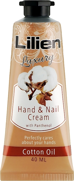 Lilien Крем для рук і нігтів Hand And Nail Cream Cotton - фото N1