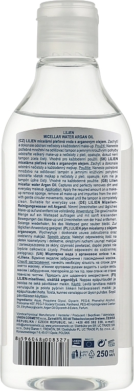 Lilien Міцелярна вода Face Micellar Water - фото N2