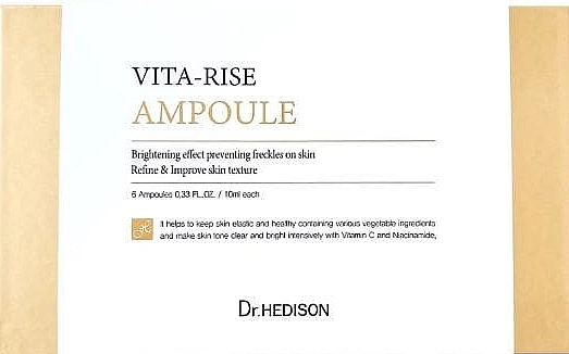 Dr.Hedison Освітлювальні ампули з вітаміном С для обличчя Vita Rise Ampoule - фото N1