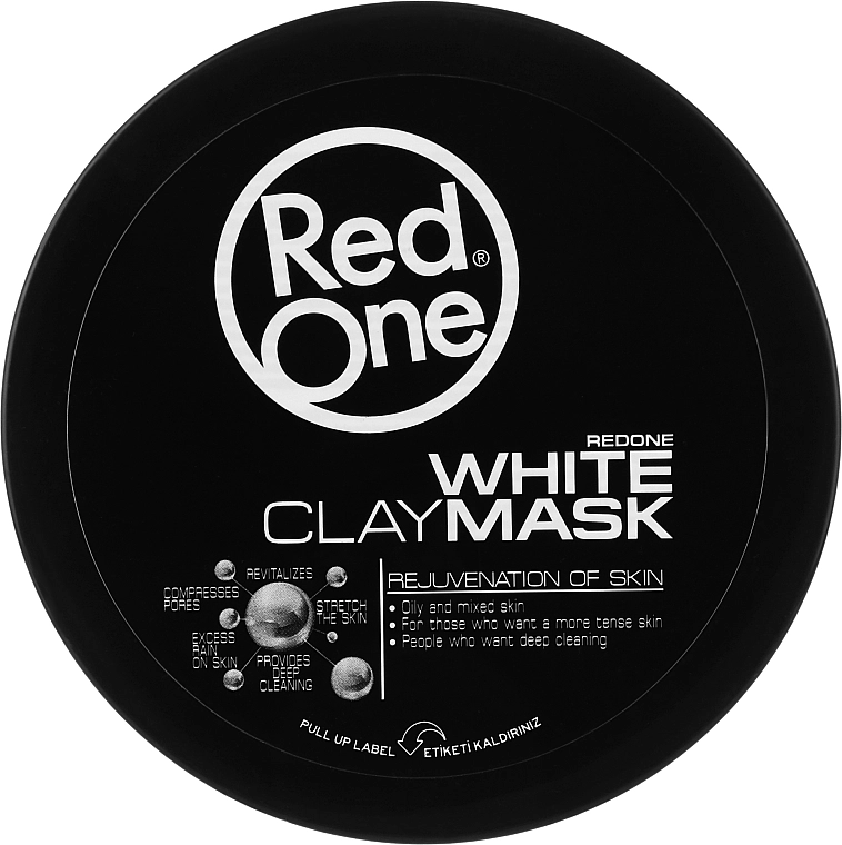 RedOne Очищувальна маска для обличчя з білою глиною White Clay Mask - фото N1