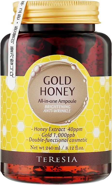 Teresia Багатофункціональна сироватка з медом і золотом Marine Gold Honey All In One Ampoule - фото N3