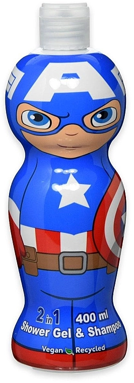 Air-Val International Marvel Captain America Гель для душу 2 в 1 - фото N1