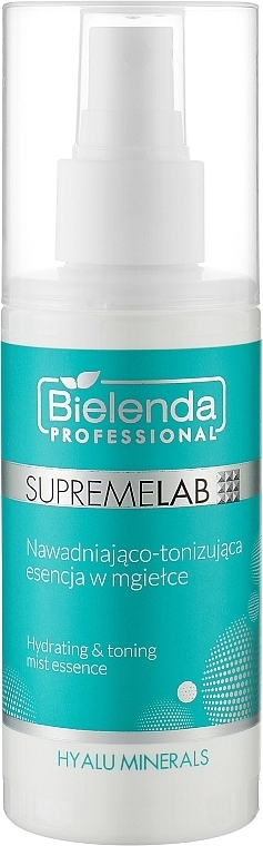 Bielenda Professional Зволожувальна і тонізувальна есенція-міст для обличчя SupremeLab Hyalu Minerals Hydrating & Toning Mist Essence - фото N1