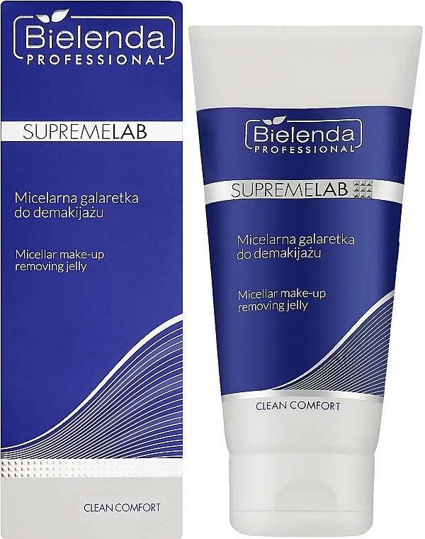 Bielenda Professional Міцелярне желе для зняття макіяжу Supremelab Clean Comfort Micellar Make-Up Removing Jelly - фото N2