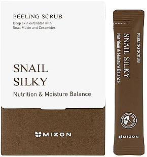 Mizon Пілінг-скраб для обличчя з муцином равлика Snail Silky Peeling Scrub - фото N1