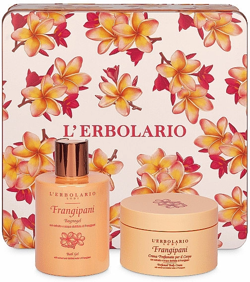 L’Erbolario L’Erbolario Frangipani Набір (sh/gel/300ml + b/cr/200ml) - фото N2