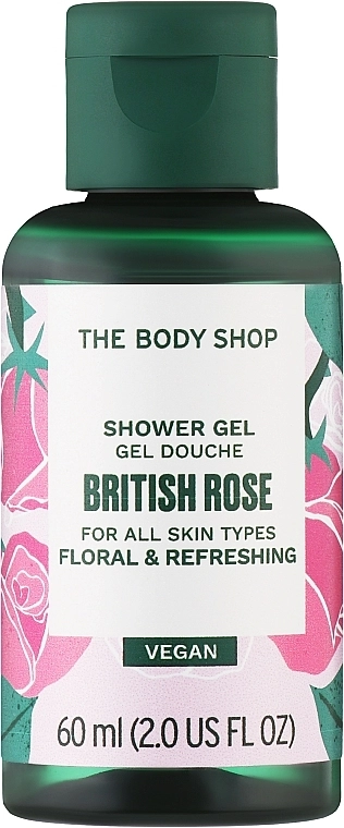 The Body Shop Гель для душа "Британская роза" British Rose Shower Gel Vegan - фото N1