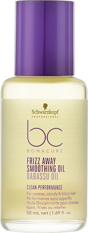 Schwarzkopf Professional Олія для волосся Bonacure Frizz Away Smoothing Oil - фото N1