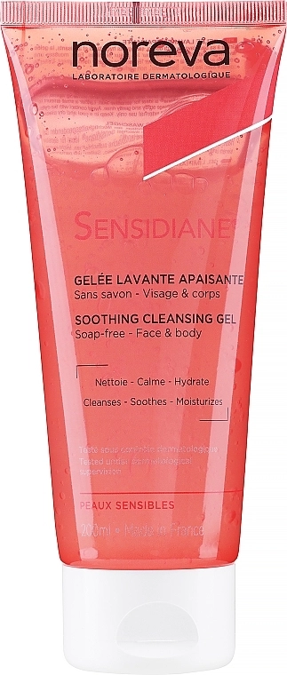 Noreva Laboratoires Смягчающий очищающий гель для лица и тела Noreva Sensidiane Soothing Cleansing Gel - фото N1