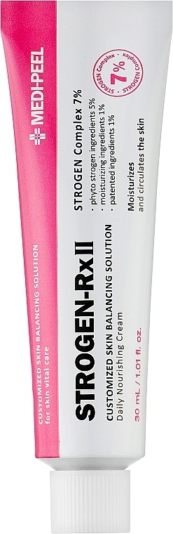Регенерирующий крем с комплексом фитоэстрогенов - Medi peel Strogen-Rx II Cream, 30 мл - фото N1