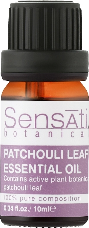 Sensatia Botanicals Эфирное масло "Пачули" Patchouli Leaf Essential Oil - фото N1