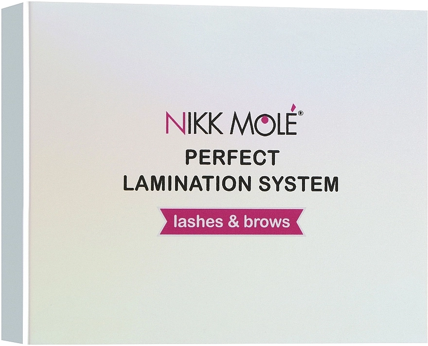 Nikk Mole Perfect Lamination System Mini Set (gel/2x3ml + gel/2.5ml) Perfect Lamination System Mini Set (gel/2x3ml + gel/2.5ml) - фото N1