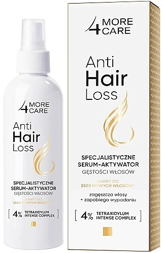 More4Care Сыворотка-активатор густоты волос Anti Hair Loss - фото N1
