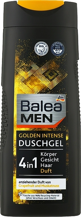 Balea Гель для душу Men Golden Intense 4in1 - фото N1