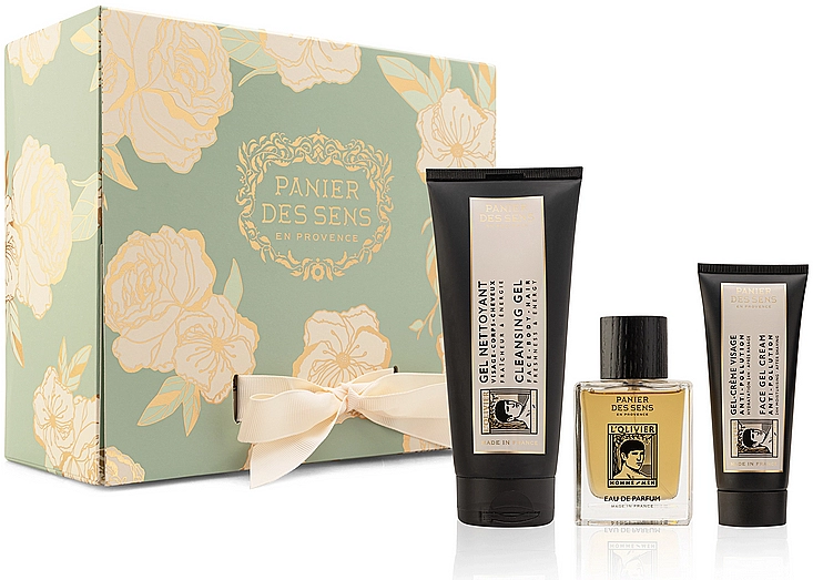 Panier des Sens L'Olivier Набір (edp/50ml + sh/gel/200ml + cr/gel/75ml) - фото N1