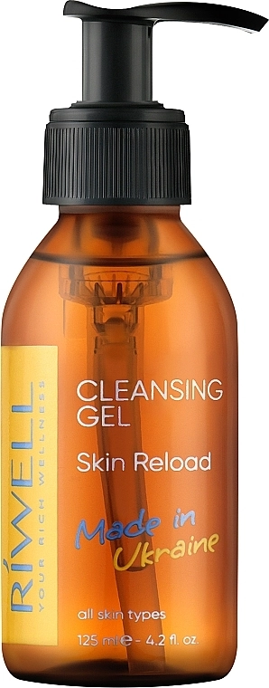 Riwell Гель для вмивання безсульфатний з амінокислотами та бетаїном Skin Reload Cleansing Gel pH 5.5 - фото N1