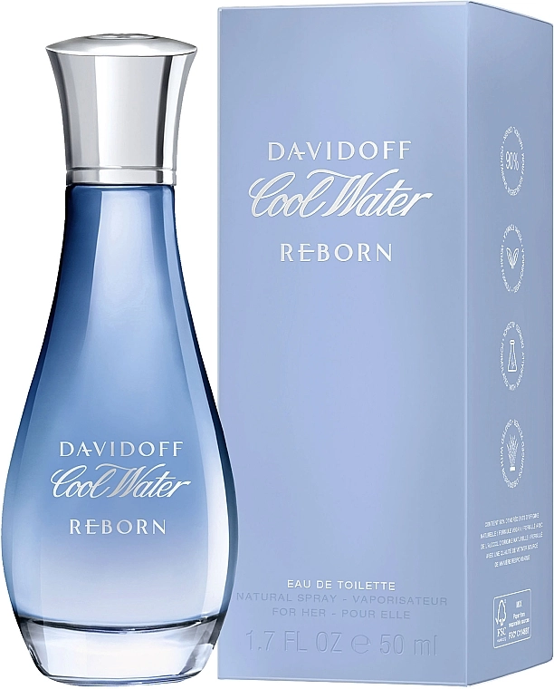 Davidoff Cool Water Reborn For Her Туалетна вода - фото N2