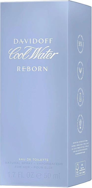 Davidoff Cool Water Reborn For Her Туалетная вода - фото N3