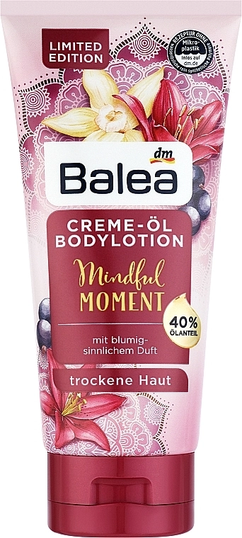 Balea Крем-масло для тіла Mindful Moment - фото N1