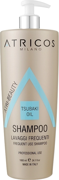 Atricos Шампунь для щоденного використання Frequent Use Shampoo Tsubaki Oil - фото N2
