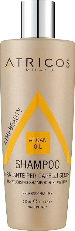 Atricos Увлажняющий шампунь с аргановым маслом Argan Oil Moisturising Shampoo - фото N1