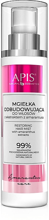 APIS Professional Відновлювальний спрей для волосся з екстрактом амаранту Amarantus Care Hair Mist - фото N1