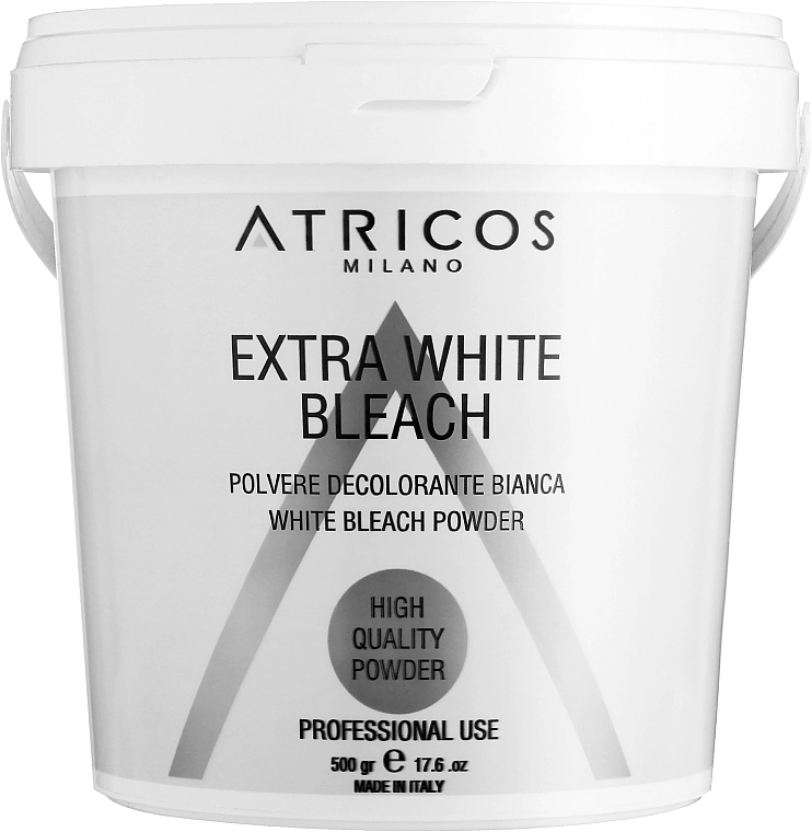 Atricos Осветляющая пудра "Экстрабелый блондеран" Advanced Extra White Bleach Powder - фото N2