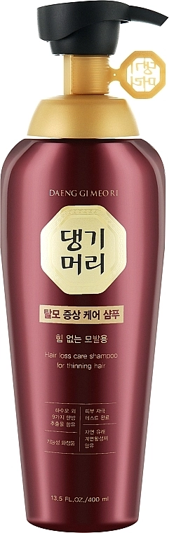 Шампунь от выпадения волос для жирной кожи головы - Daeng Gi Meo Ri Hair Loss Care Shampoo for Oily Scalp, 400 мл - фото N1