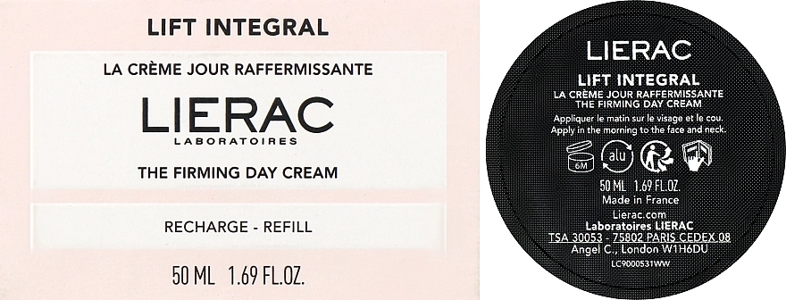 Lierac Зміцнювальний денний крем для обличчя Lift Integral The Firming Day Cream Refill (змінний блок) - фото N2