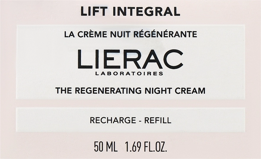 Lierac Відновлювальний нічний крем для обличчя Lift Integral The Regenerating Night Cream Refill (змінний блок) - фото N3