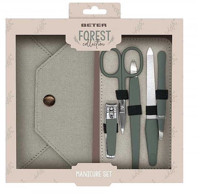 Beter Манікюрний набір, 6 продуктів Forest Collection Manicure Set - фото N1