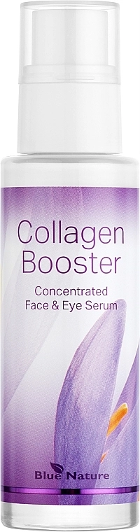 Blue Nature Концентрована сироватка для обличчя та під очі Collagen Booster - фото N1