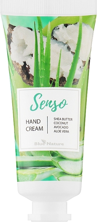 Blue Nature Живильний крем для рук і нігтів "Авокадо" Senso Hand Cream - фото N1