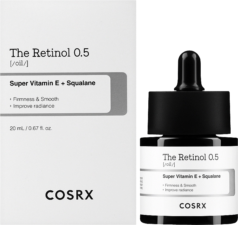 Олія для обличчя з ретинолом - CosRX The Retinol 0.5 Oil, 20 мл - фото N2