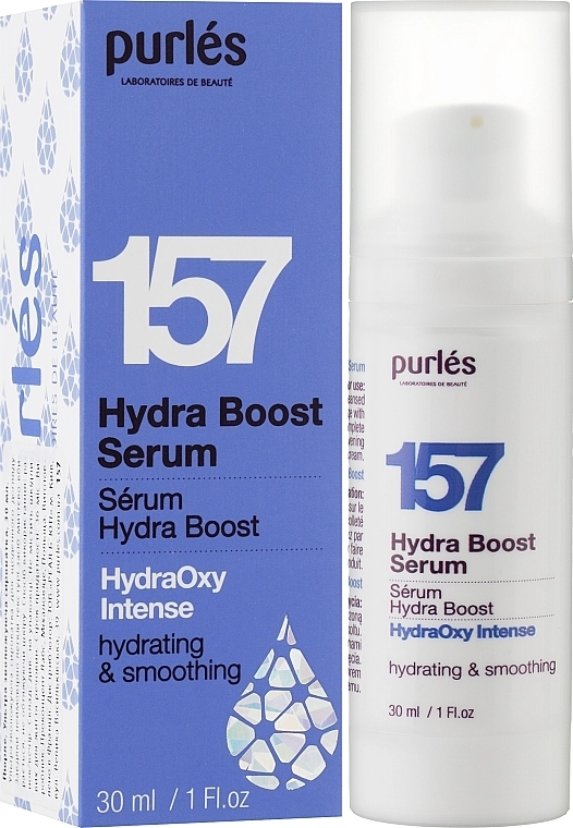 Purles Гіалуронова ультразволожувальна сироватка 157 HydraOxy Intense Serum Hydra Boost - фото N2