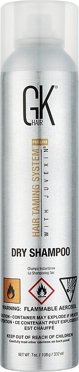 Сухой шампунь для волос - GKhair Pro Line Hair Taming System Dry Shampoo, 332 мл - фото N1