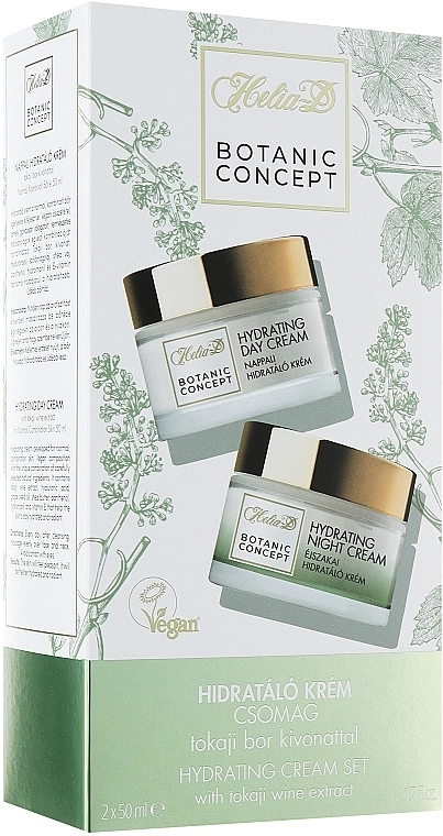 Helia-D Набор кремов для лица Botanic Concept Hydrating Cream (cr/50ml + cr/50ml) - фото N1