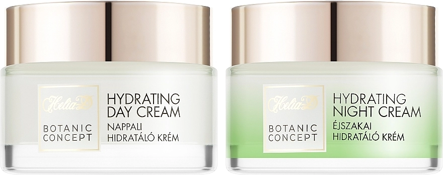 Helia-D Набор кремов для лица Botanic Concept Hydrating Cream (cr/50ml + cr/50ml) - фото N2