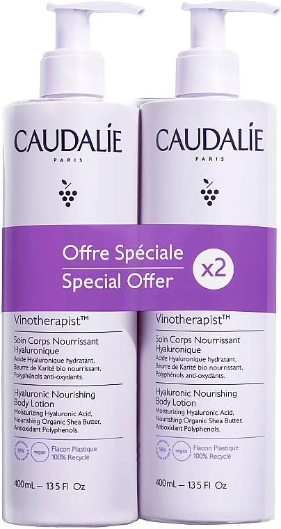 Caudalie Набор Vinotherapist (b/lot/2x400ml) - фото N1