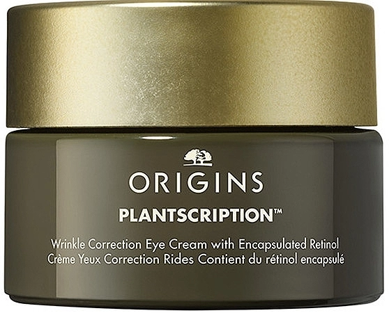 Origins Антивіковий крем для шкіри навколо очей з вітаміном А Plantscription Wrinkle Correction Eye Cream with Encapsulated Retinol - фото N1