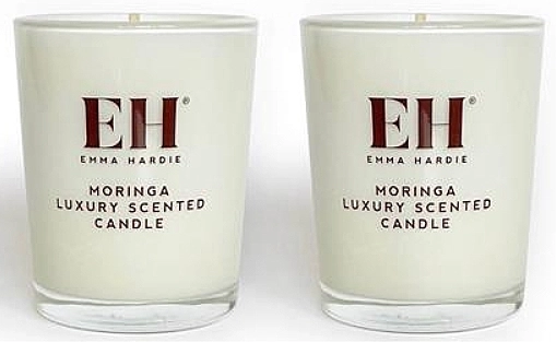 Emma Hardie Набір з двох ароматичних свічок з морингою Moringa Luxury Scented Candle Duo (candle/2x75g) - фото N1