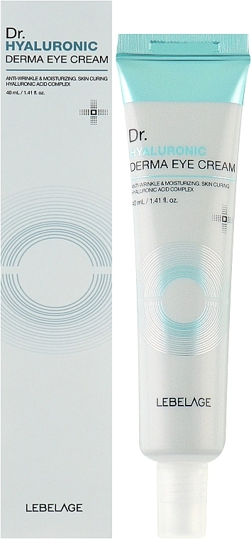 Lebelage Крем для глаз с гиалуроновой кислотой Dr. Hyaluronic Derma Eye Cream - фото N2