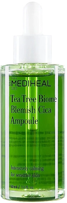 Mediheal Сыворотка для лица с экстрактом чайного дерева Tea Tree Biome Blemish Cica Ampoule - фото N1