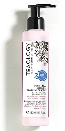 Teaology Очищающие молочко для лица Peach Tea Double Cleanser Milk Oil - фото N1