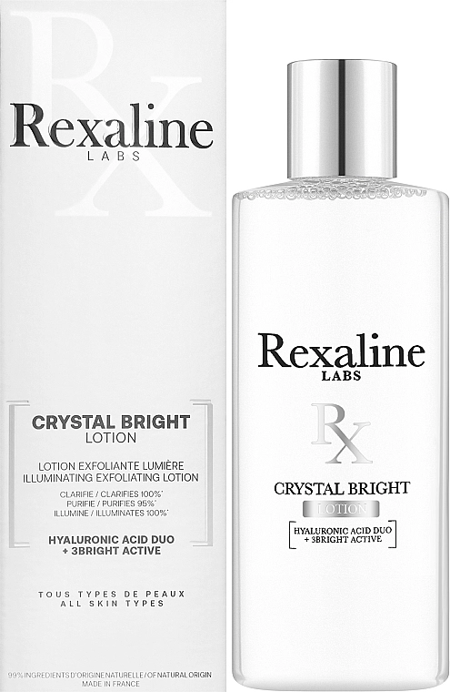 Rexaline Отшелушивающий лосьон для лица Crystal Bright Lotion - фото N2