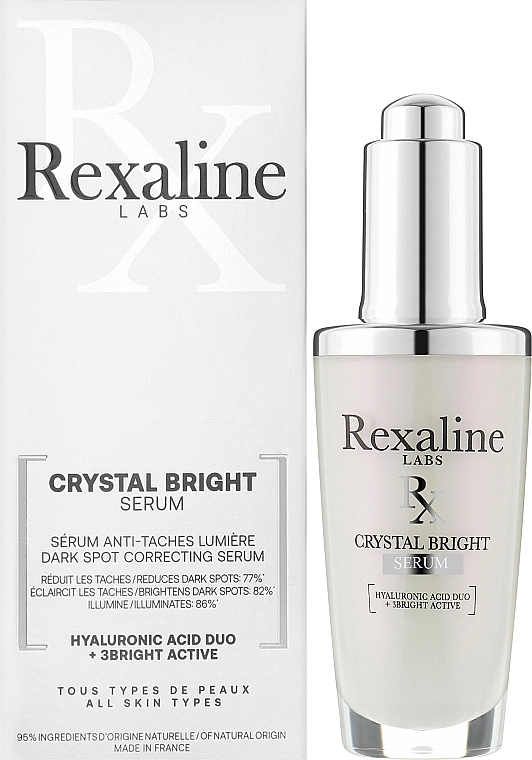 Rexaline Осветляющая сыворотка для лица Crystal Bright Serum - фото N2