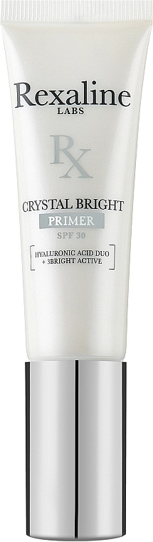 Rexaline Сонцезахисний праймер для обличчя Crystal Bright Primer SPF30 - фото N1
